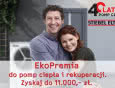 EkoPremia do pomp ciepła i rekuperacji