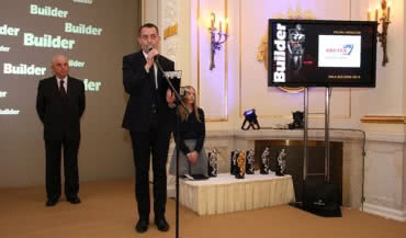 DRUTEX ze statuetką Polskiego Herkulesa 2013