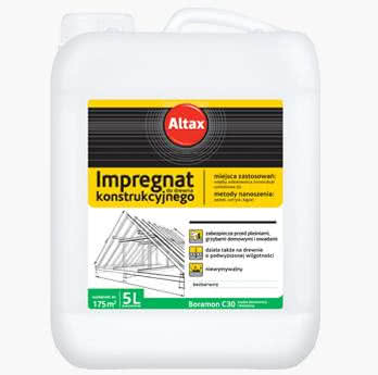 Impregnat do drewna konstrukcyjnego Boramon C30