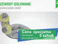 Przewody izolowane w promocyjnej cenie