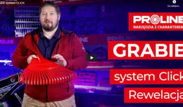 Grabie z wygodnym systemem mocowania CLICK