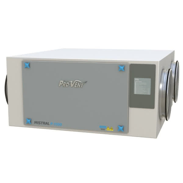  Rekuperator MISTRAL 1100 P podwieszany