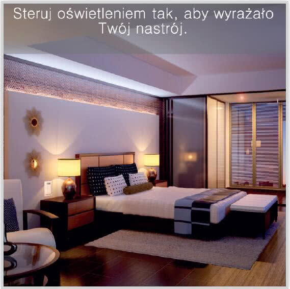 Sterowanie oświetleniem w budynku inteligentnym