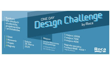 Konkurs dla młodych architektów „Roca One Day Design Challenge”
