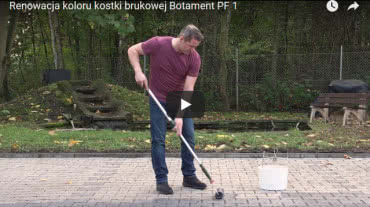 Renowacja koloru kostki brukowej Botament PF 1