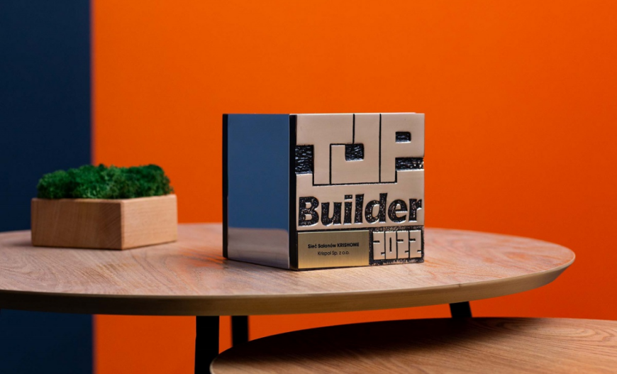 TOPBuilder 2022 dla sieci salonów KRISHOME