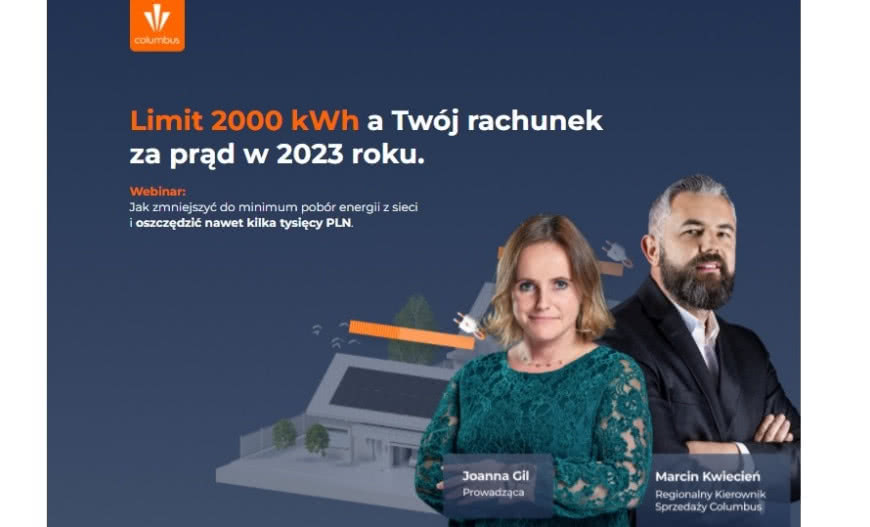 Zapraszamy na webinar "Bezpłatna kalkulacja rachunku za prąd w 2023 r."